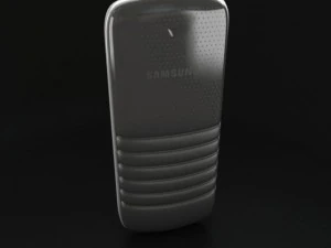 cell phone samsung e1081 3D Model