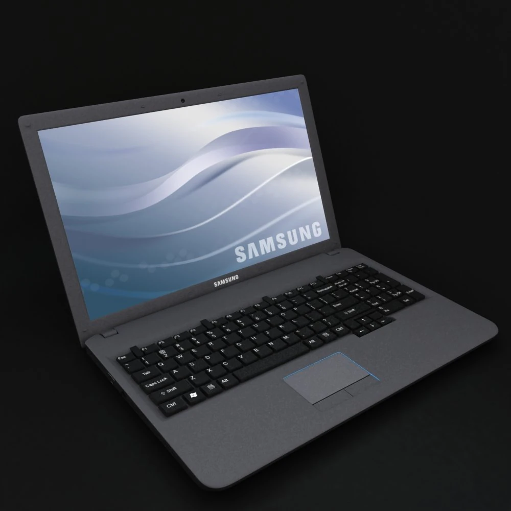 laptop samsung r528 3D Model .c4d .max .obj .3ds .fbx .stl .blend 
