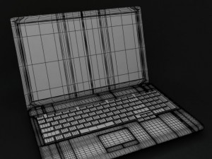 laptop samsung r528 Modelo 3D