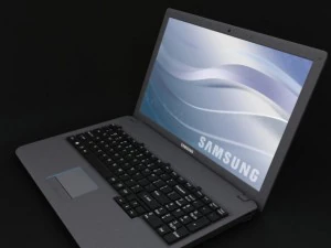 laptop samsung r528 3D Model