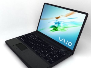 laptop sony vaio 3D Model