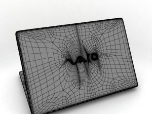 laptop sony vaio 3D Model
