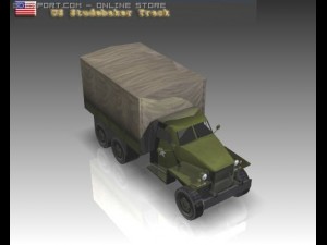 ww2 studebaker track Modèle 3D