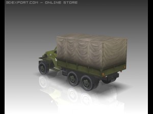 ww2 studebaker track 3D मॉडल