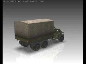 ww2 studebaker track 3D Model