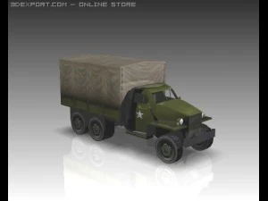ww2 studebaker track 3D Model
