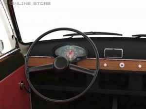 Autobianchi Bianchina Panoramica 3D 模型
