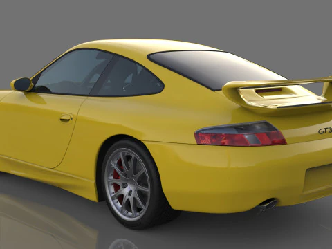 Porsche 911 996 GT3 3D Model