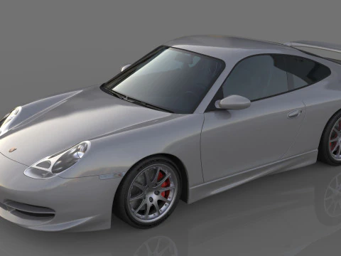 Porsche 911 996 GT3 3D Model
