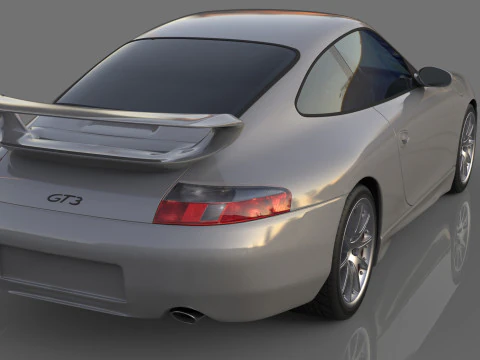 Porsche 911 996 GT3 3D Model