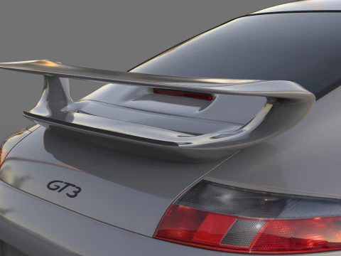 Porsche 911 996 GT3 3D Model