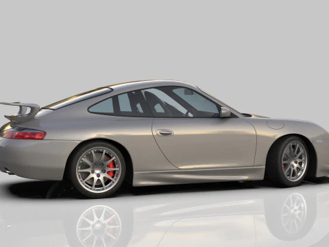 Porsche 911 996 GT3 3D Model