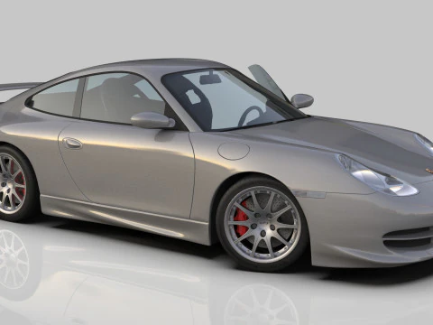Porsche 911 996 GT3 3D Model