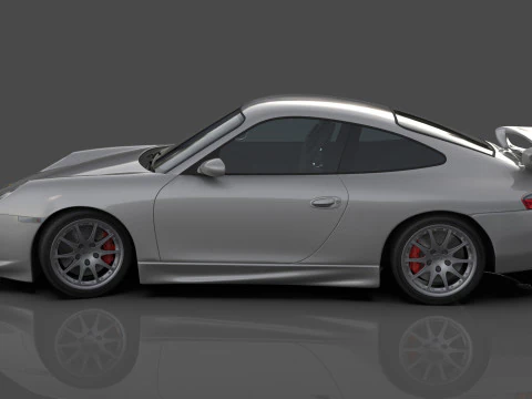 Porsche 911 996 GT3 3D Model