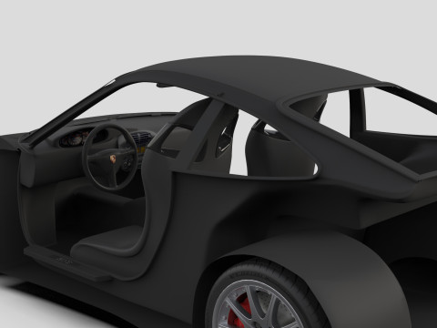 Porsche 911 996 GT3 Model 3D