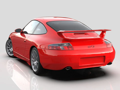 Porsche 911 996 GT3 3D Model