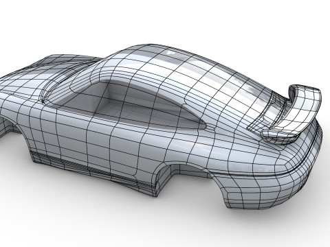 Porsche 911 996 GT3 Model 3D