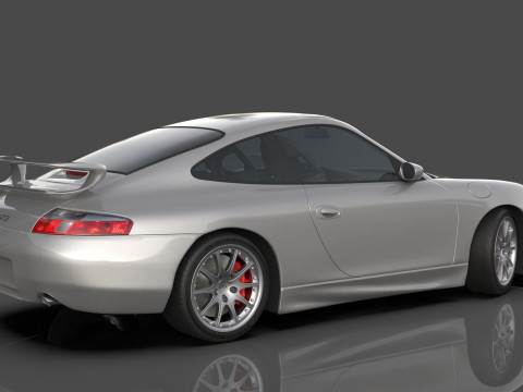 Porsche 911 996 GT3 Model 3D