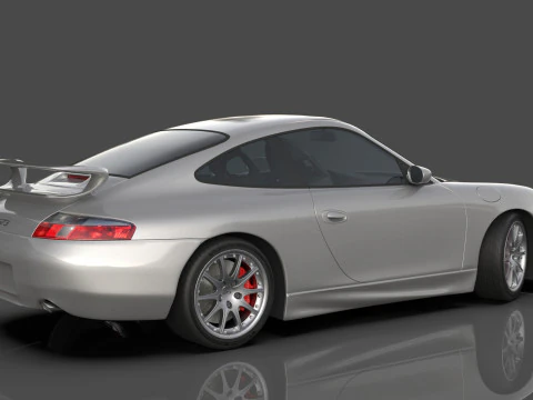 Porsche 911 996 GT3 3D Model