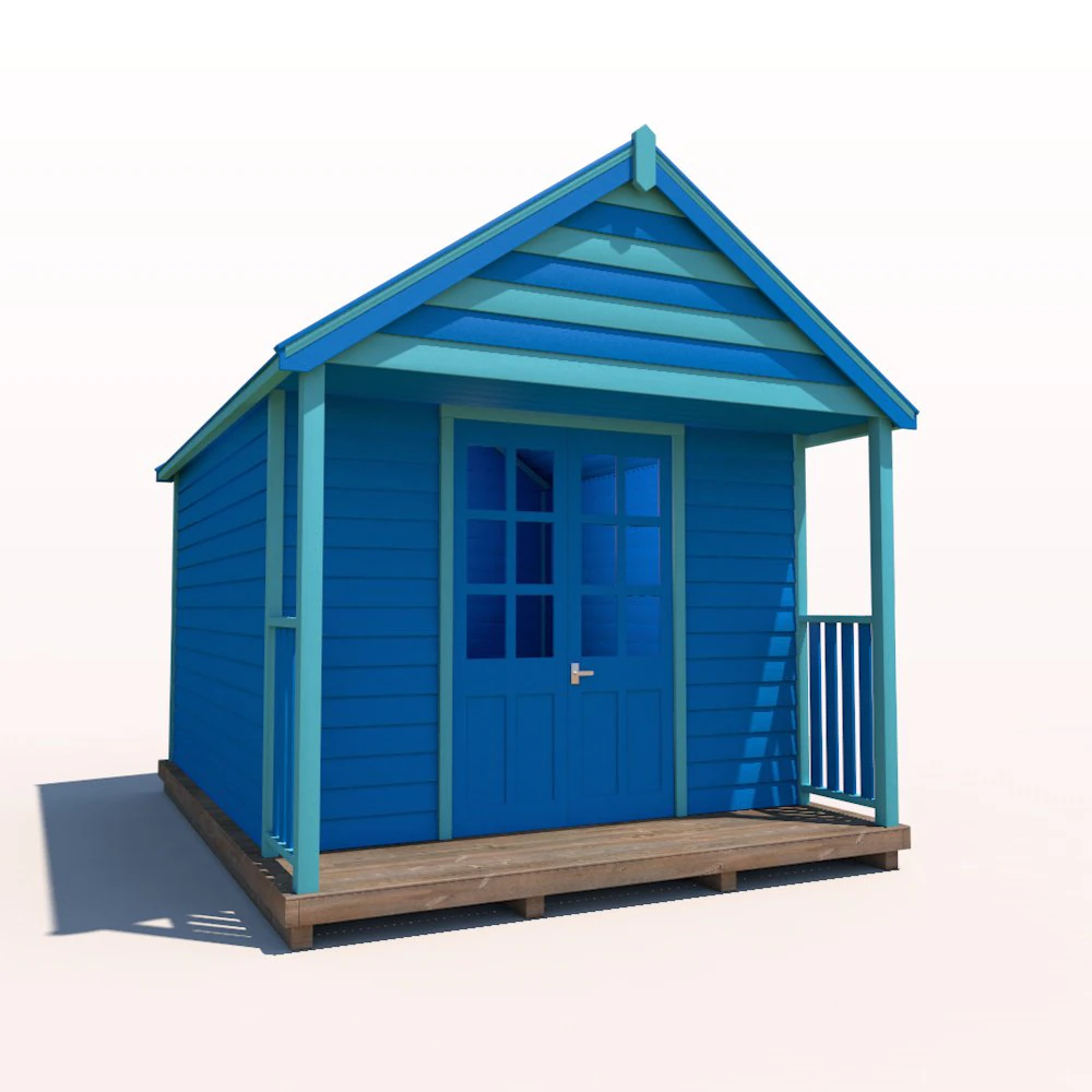 beach hut 3D Model .c4d .max .obj .3ds .fbx .stl .blend 