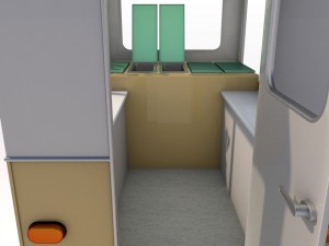 ice cream trailer 3D मॉडल
