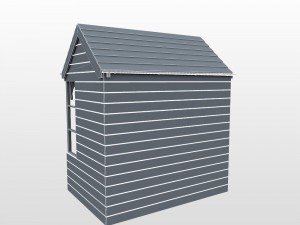 rural bus shelter 3Dモデル