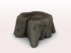 old tree stump 3D मॉडल