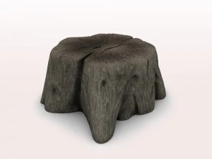 old tree stump 3D Model