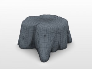 old tree stump 3D मॉडल
