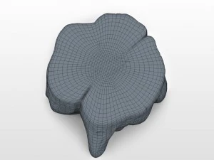old tree stump 3D Model