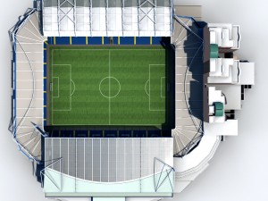 stamford bridge stadium 3D Model