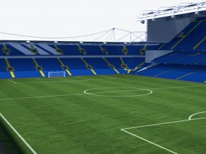 stamford bridge stadium 3D Model