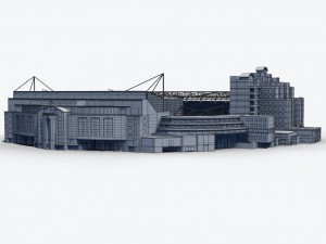 stamford bridge stadium 3D Model