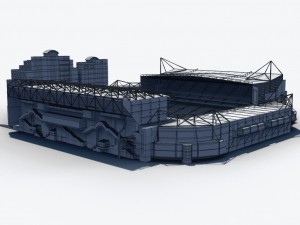 stamford bridge stadium 3D Model