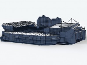 stamford bridge stadium 3D Model