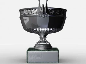 roland garros mens trophy 3D Model