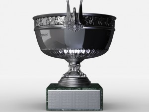 roland garros mens trophy 3D Model