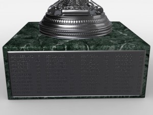 roland garros mens trophy 3D Model