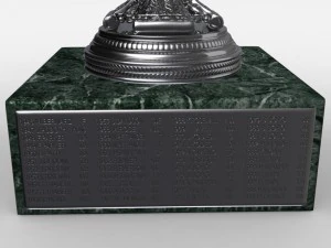 roland garros mens trophy 3D Model