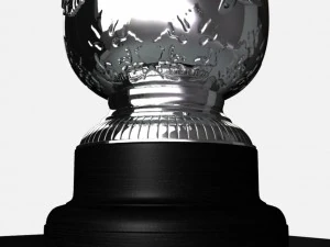 roland garros womens trophy 3D Model