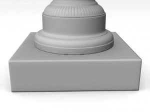 roland garros womens trophy 3D Model