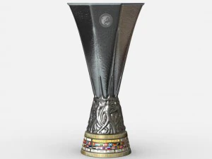 trof&eacute;u da copa da liga europa da uefa Modelo 3D