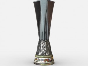 uefa europa league cup trophy 3Dモデル