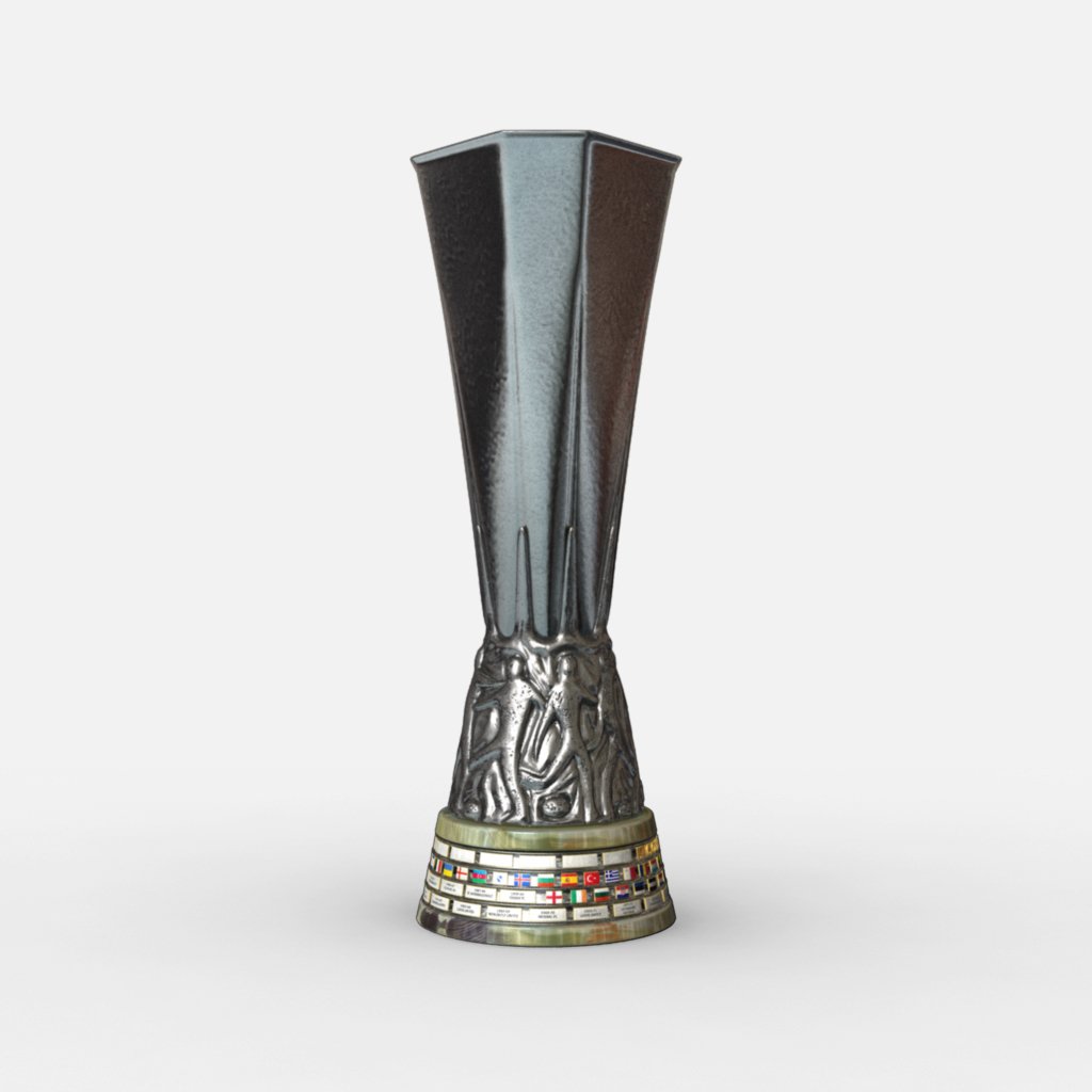 UEFA Europa League Cup Trophy 3D Model in Awards 3DExport