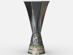 uefa europa league cup trophy 3Dモデル