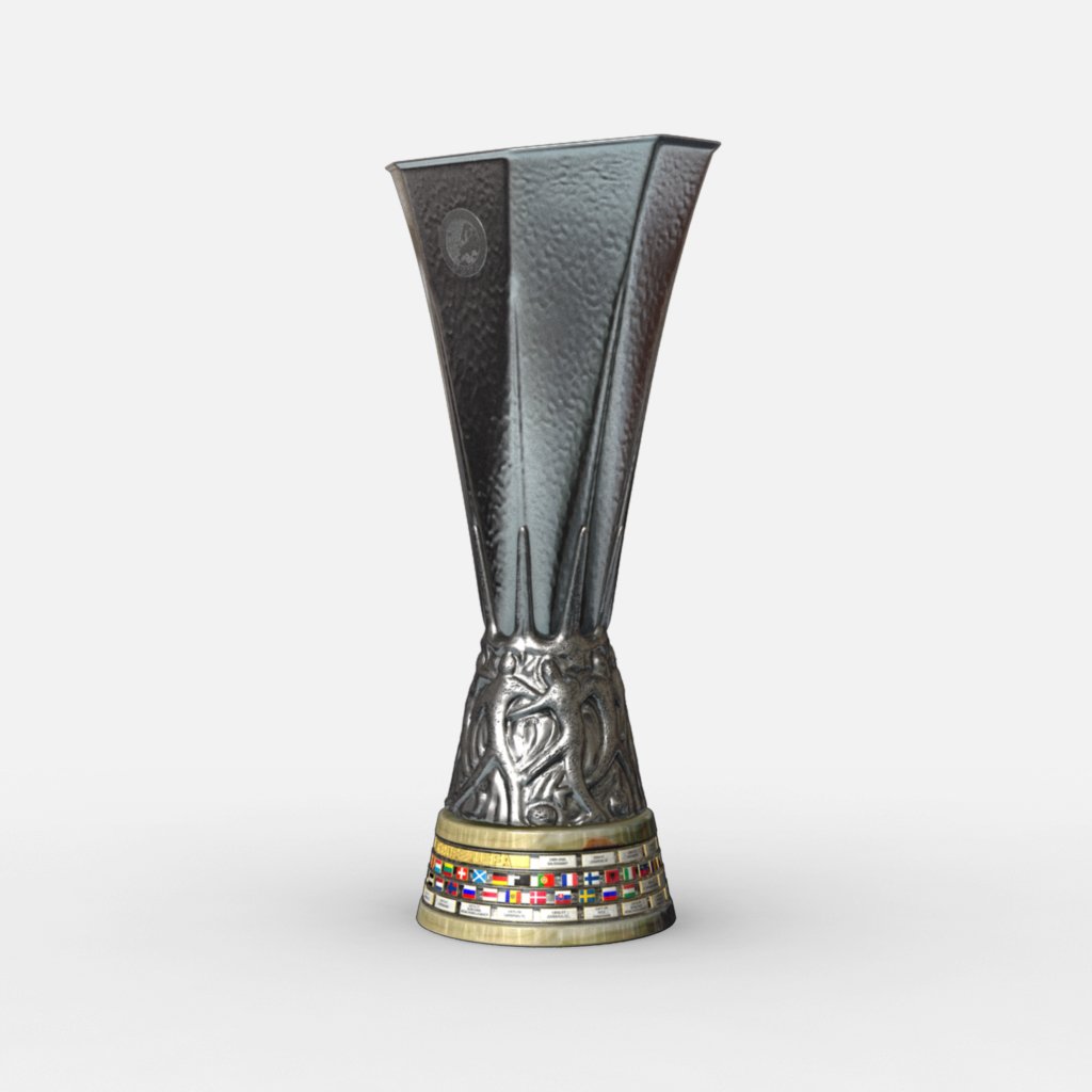 UEFA Europa League Cup Trophy 3D Model in Awards 3DExport