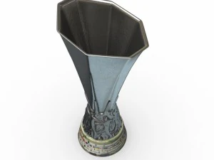 uefa europa league cup trophy 3D Model