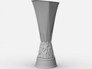 uefa europa league cup trophy 3Dモデル
