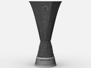uefa europa league cup trophy 3Dモデル
