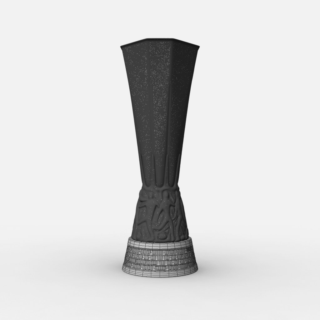 UEFA Europa League Cup Trophy 3D Model in Awards 3DExport